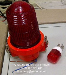 Lampu Blitz Menara Signal Tower